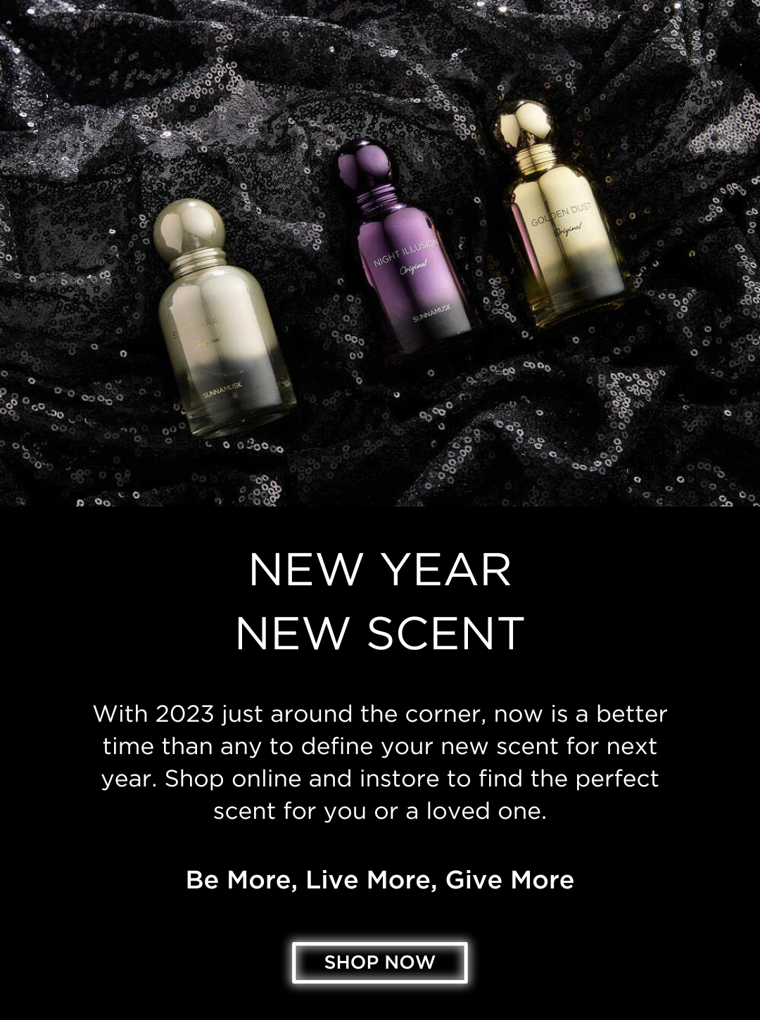 Sparkle your way into 2023 - Sunnamusk