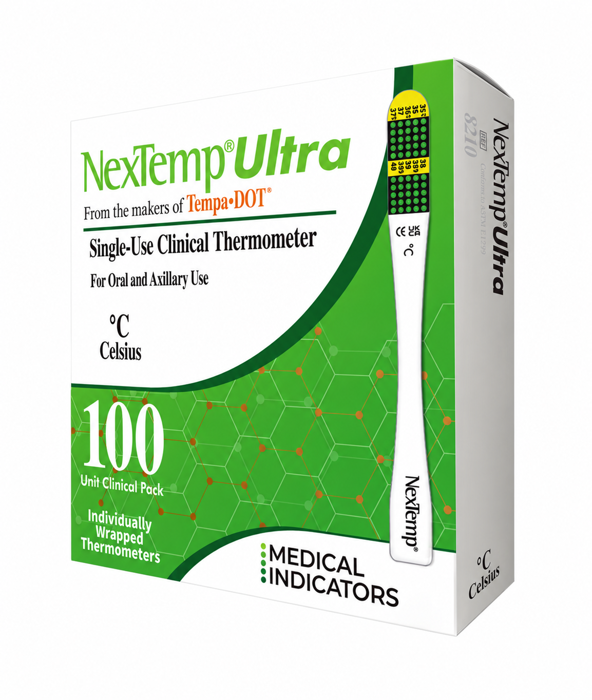 Confezione NexTemp Ultra da 100 termometri