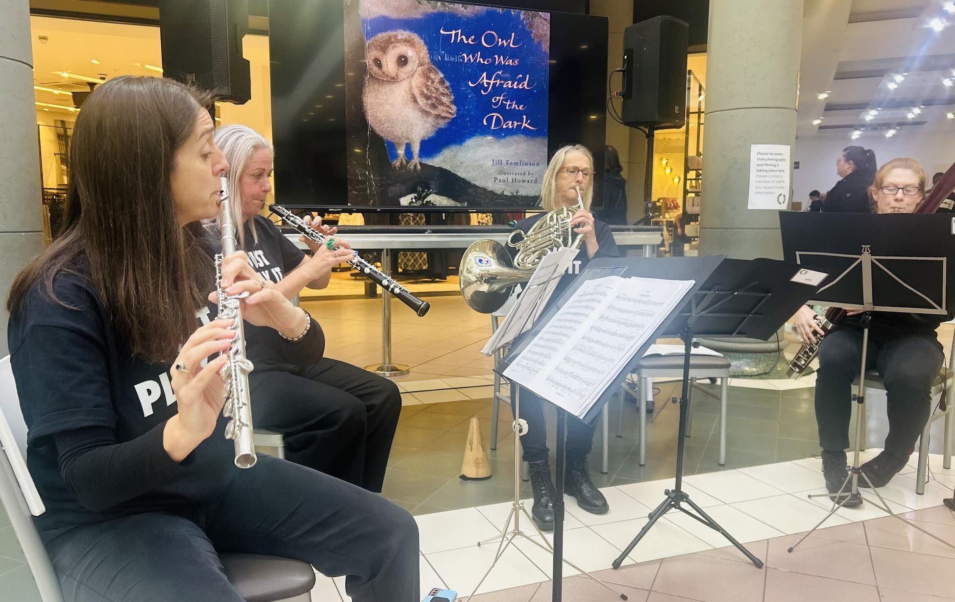Manchester Camerata performing at the Spindles