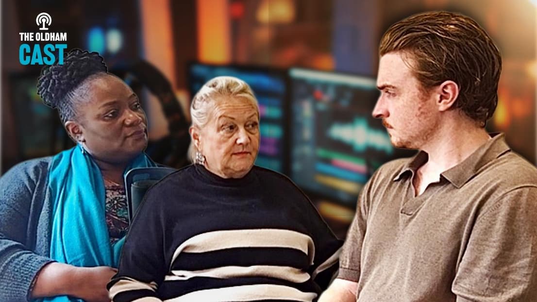 Rose Ssali and Karen Croft from SAWN speaking with Podcast host Robin Marshall