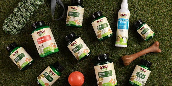 Group of NOW Pets Products 