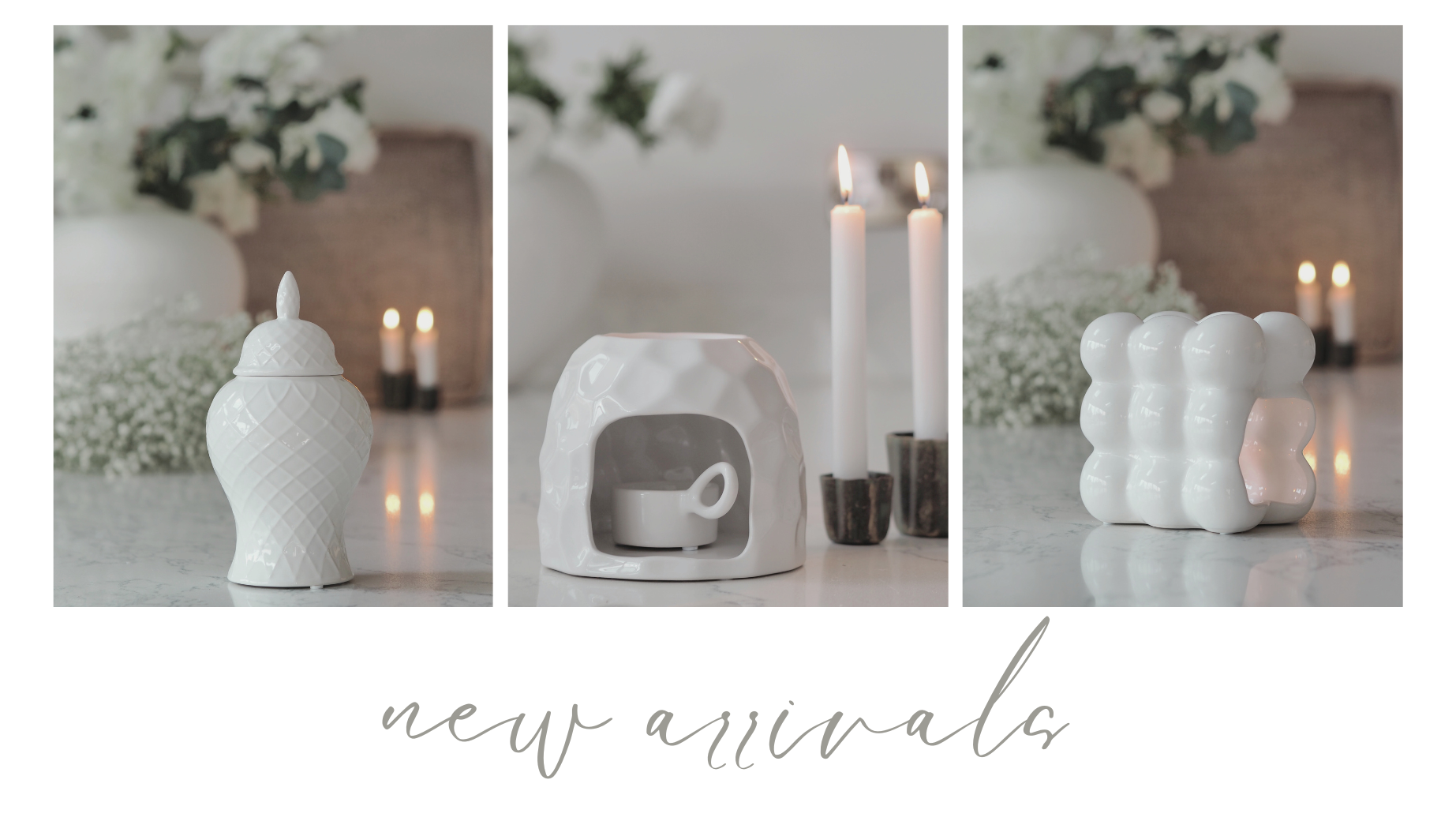 Introducing Two New Wax Burners White Barn Home
