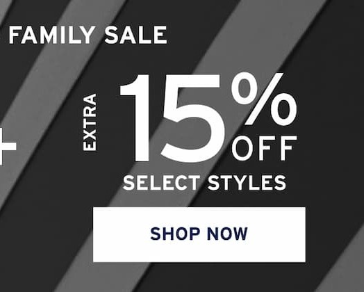 EXTRA 15% Off select