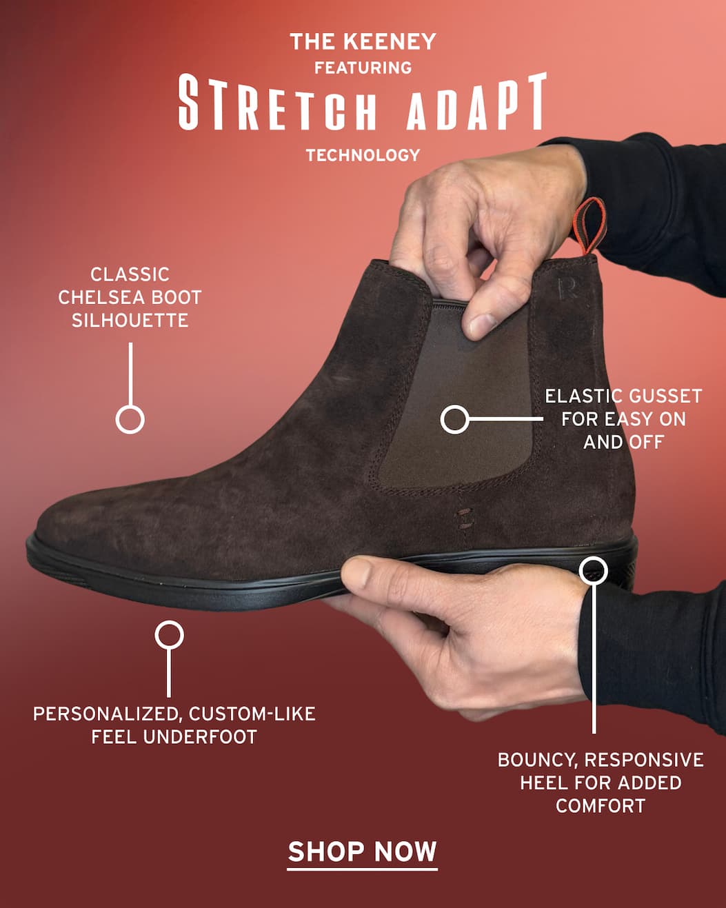 THE keeney featuring STRECH ADAPT Shop Now
