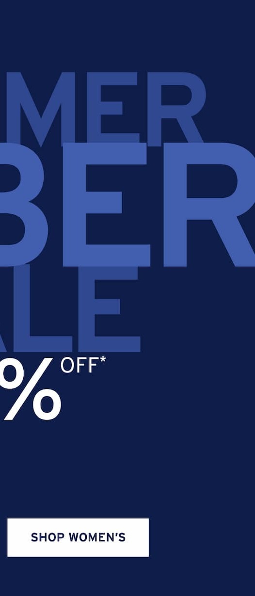 Summer Cyber Sale! Shop up to 50% off Women's