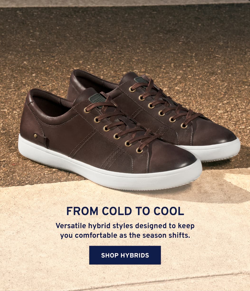 From Cold to Cool Versatile hybrid styles designed to keep you comfortable as the season shifts. Shop Hybrids