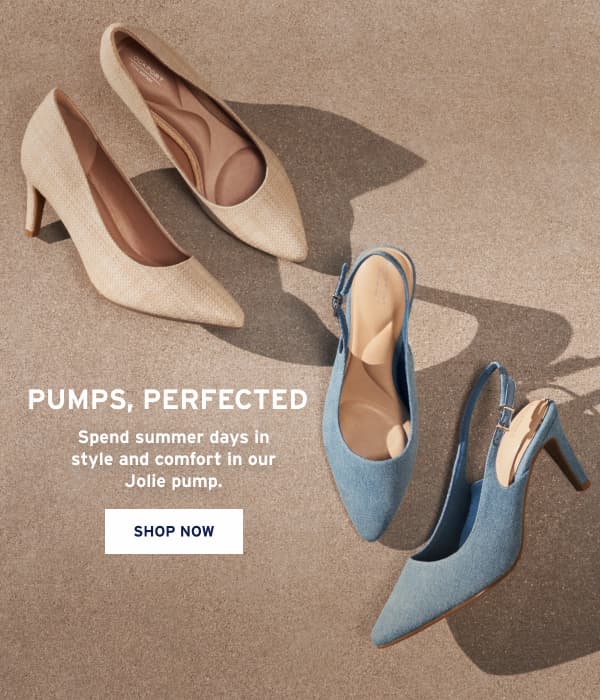 Pumps, perfected [shop SANDALS ]