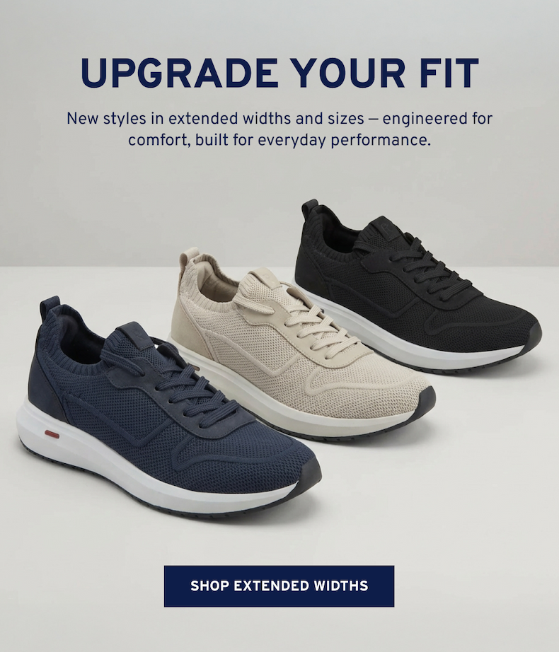 Shop Extended Widths