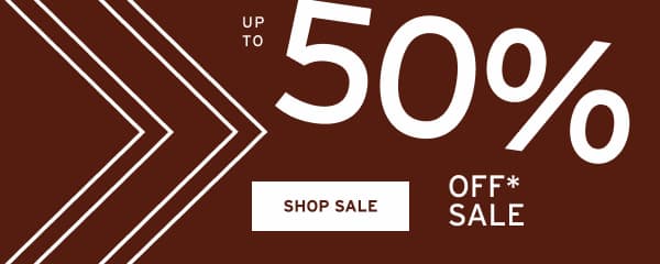 Up to 50% Off Sale