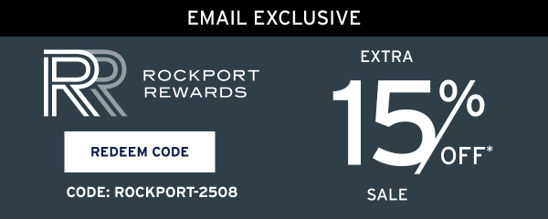 Rockport Rewards [ Redeem Code ]