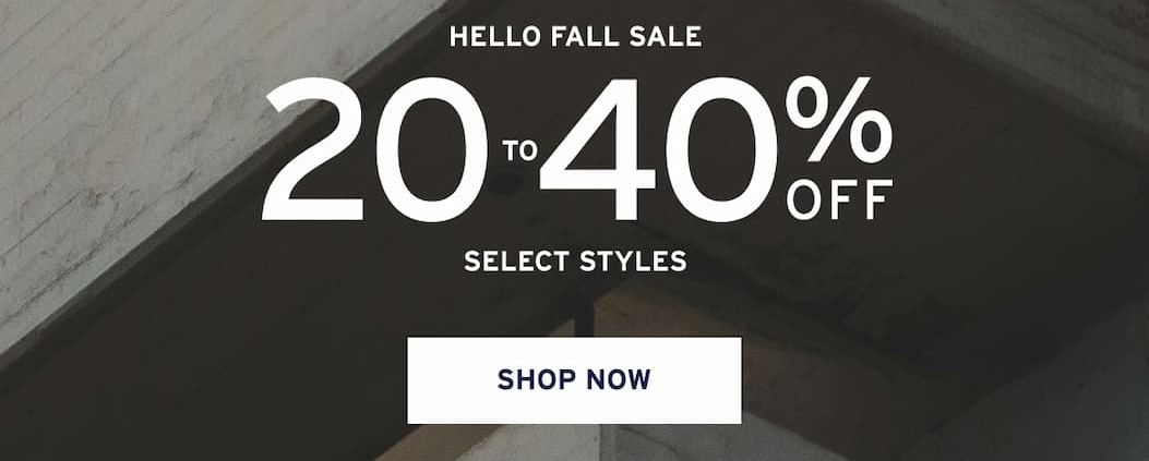 Hello Fall Sale [ Shop Now ]
