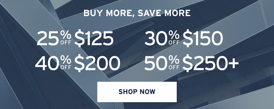 Take up to 50% off your order