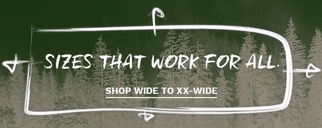 SHOP WIDE TO XX WIDE