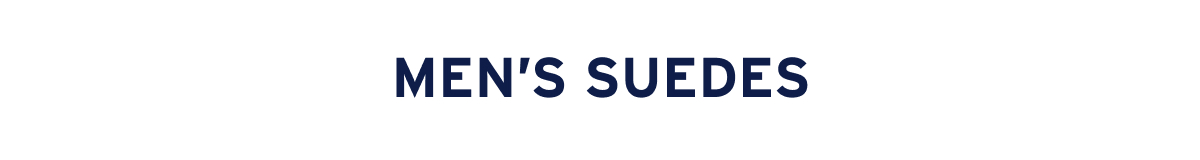 MEN'S SUEDES