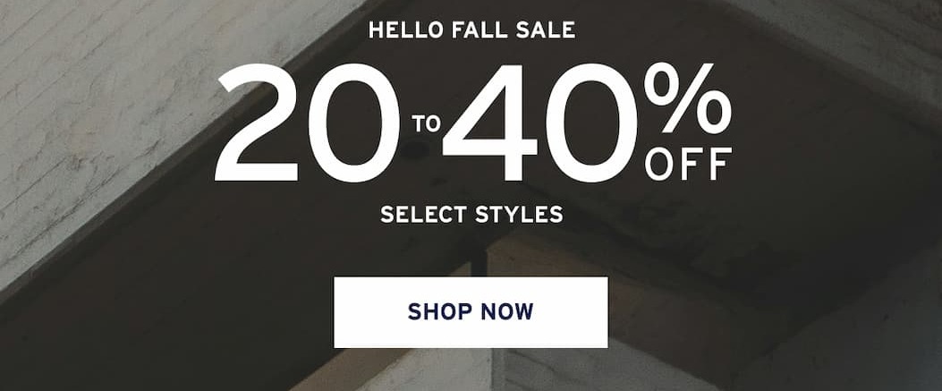 Hello Fall Sale [ Shop Now ]