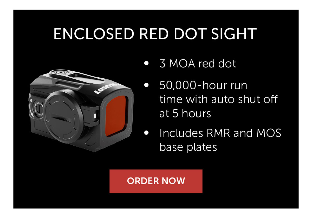 Enclosed Red Dot Sight