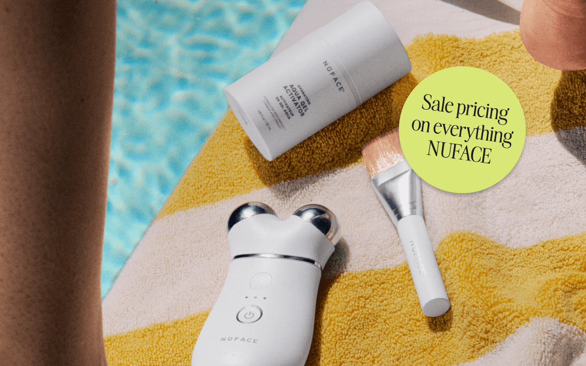 Sale pricing on everything NUFACE