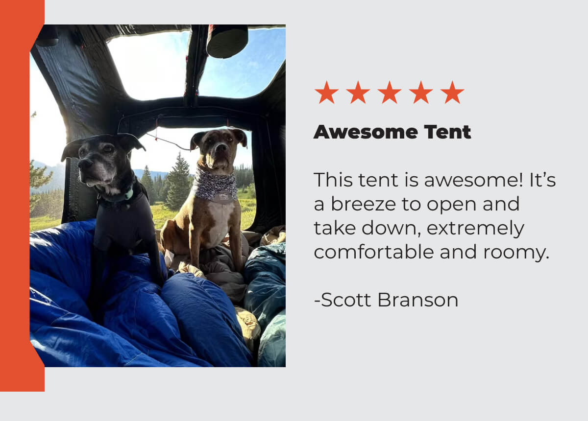 Awesome Tent | Review from user Scott Branson
