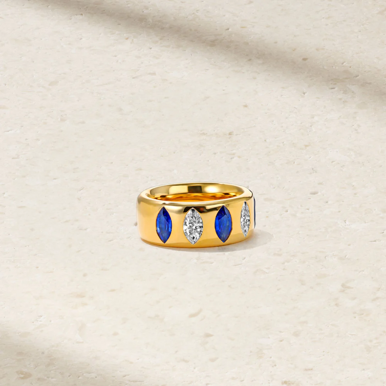Guardian Grand Sapphire and Diamond Ring