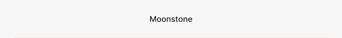 Moonstone