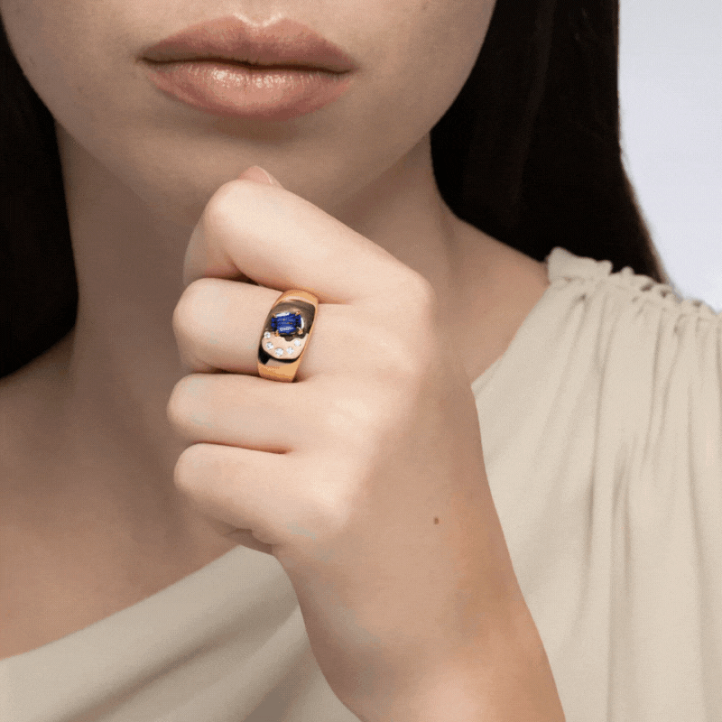 Sapphire jewelry