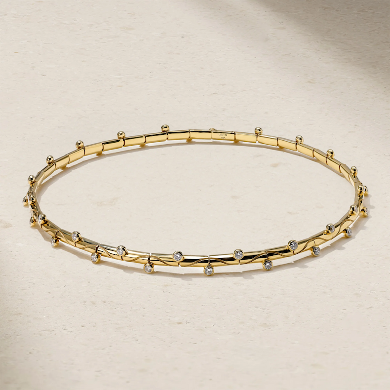 Riva Crest Diamond Collar