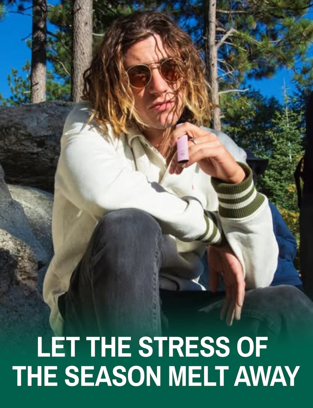 Let the stress of the season melt away