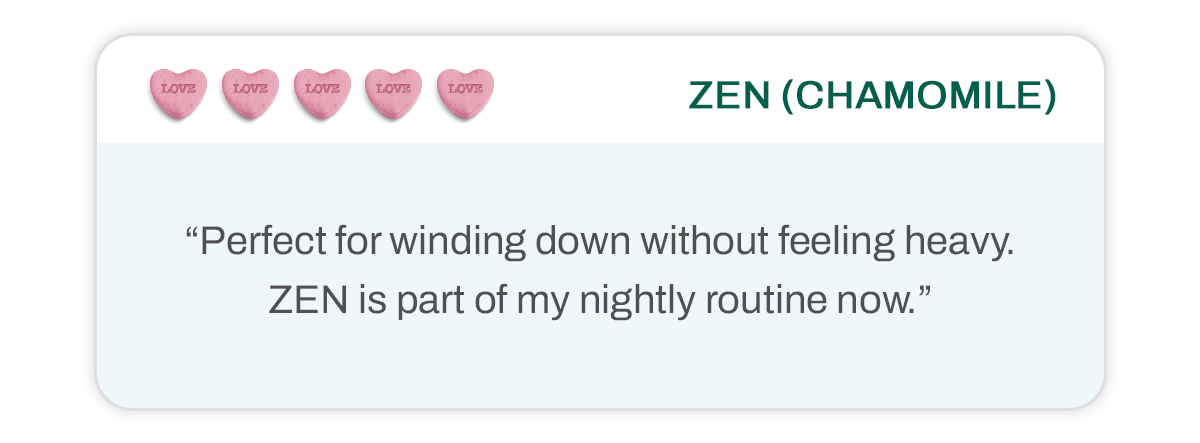 Zen Chamomile Formulas