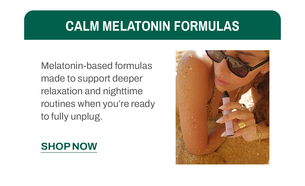 Calm Melatonin Formulas
