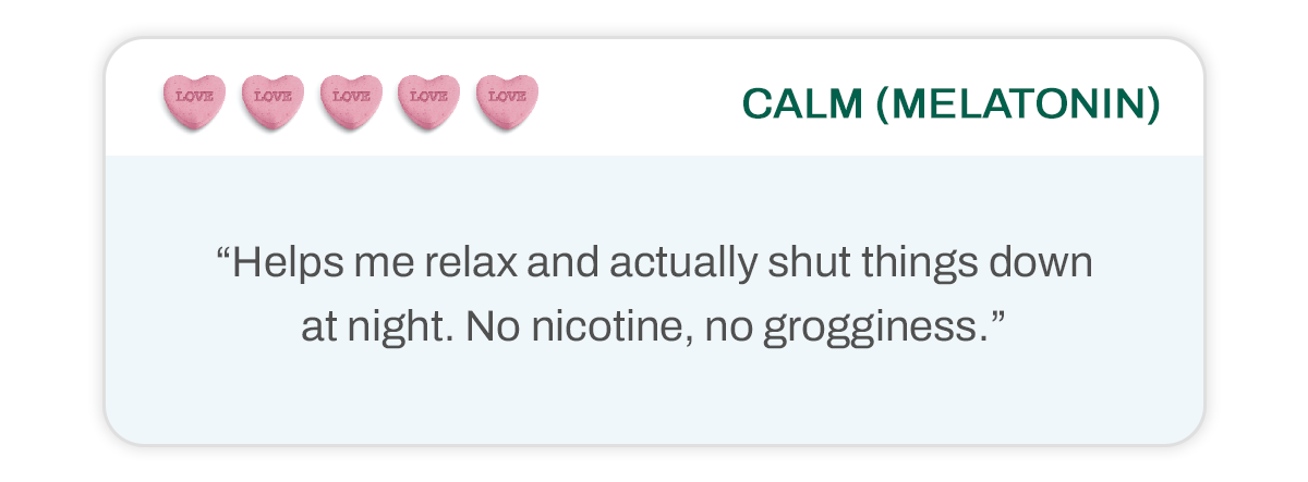 Calm Melatonin Formulas