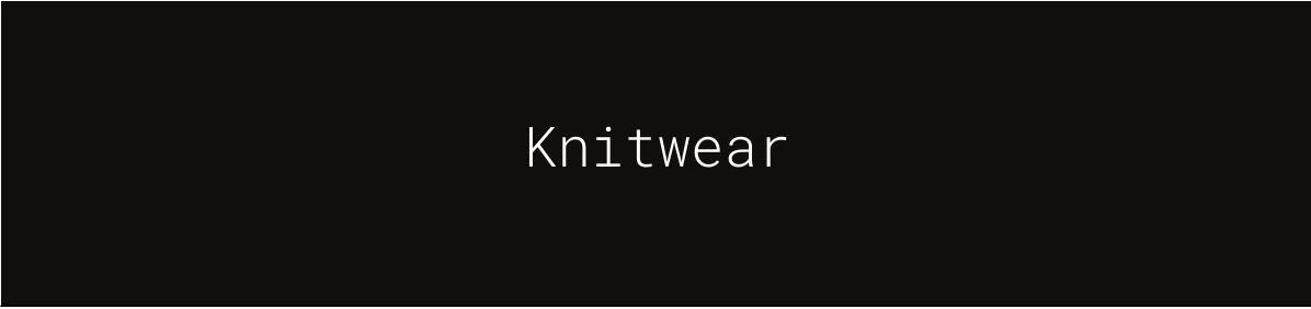 Knitwear