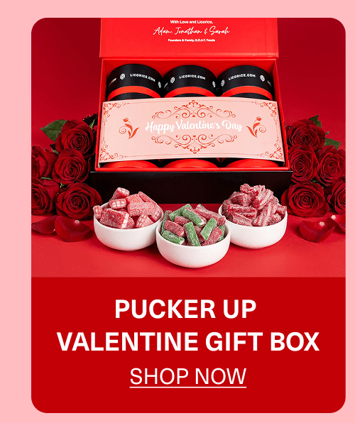 Pucker Up Valentine Gift Box