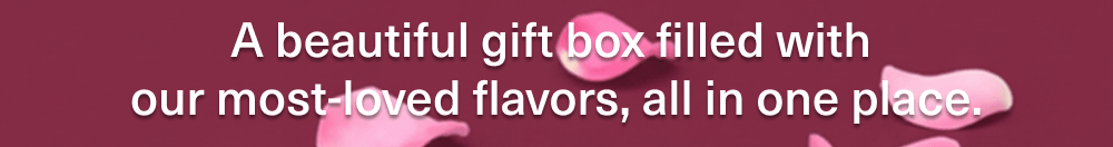 A beautiful gift box filled