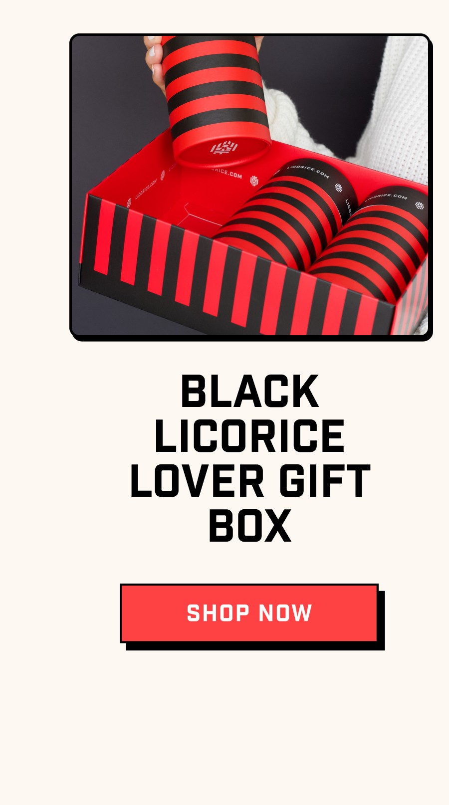 Black Licorice Lover Gift Box
