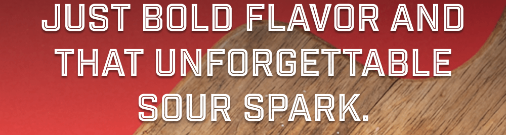 That unforgettable sour spark