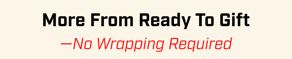 No wrapping required