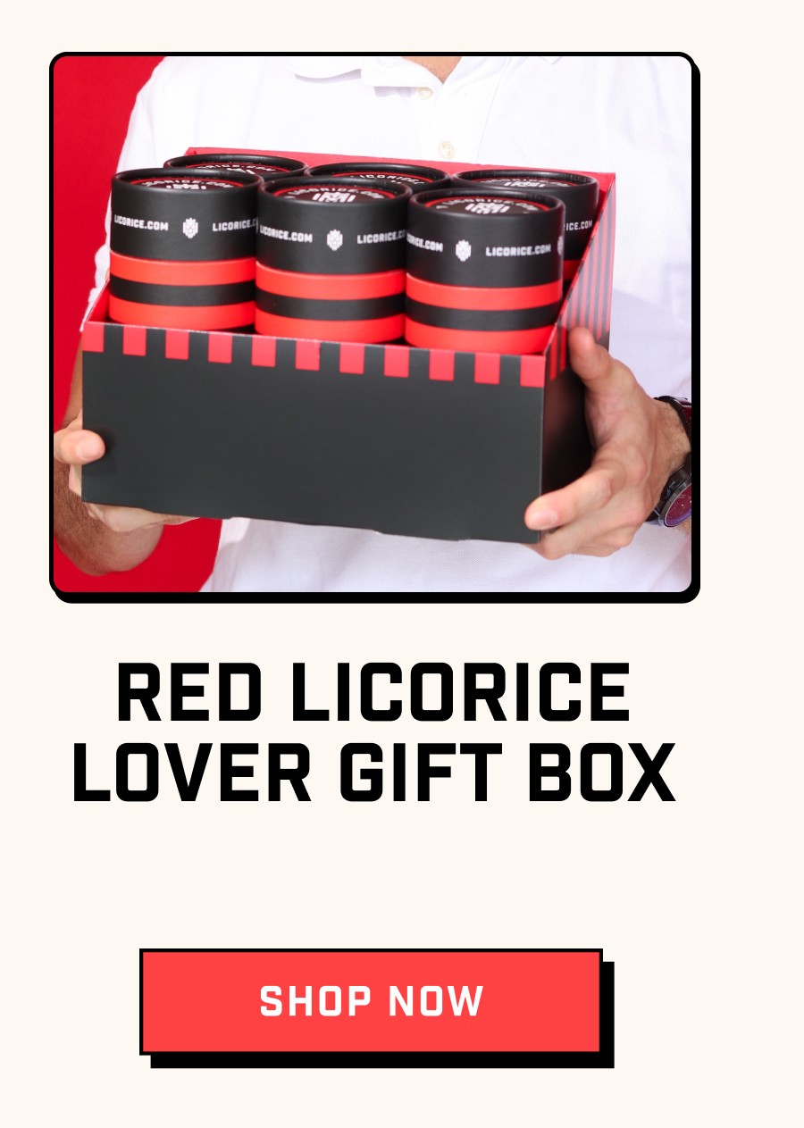 Red Licorice Lover Gift Box