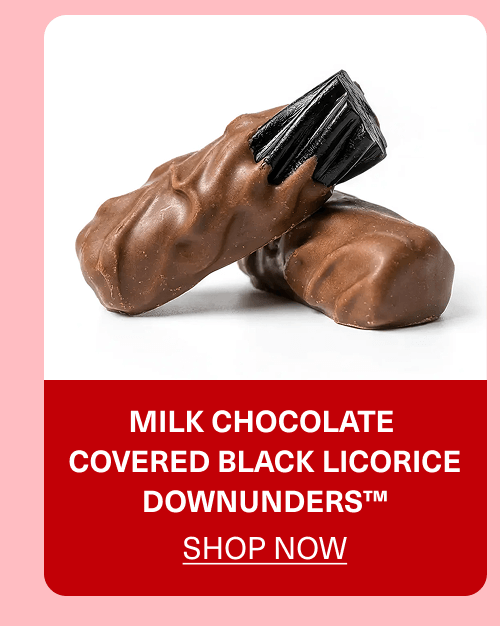Milk Chocolate Covered Black Licorice DownUnders™