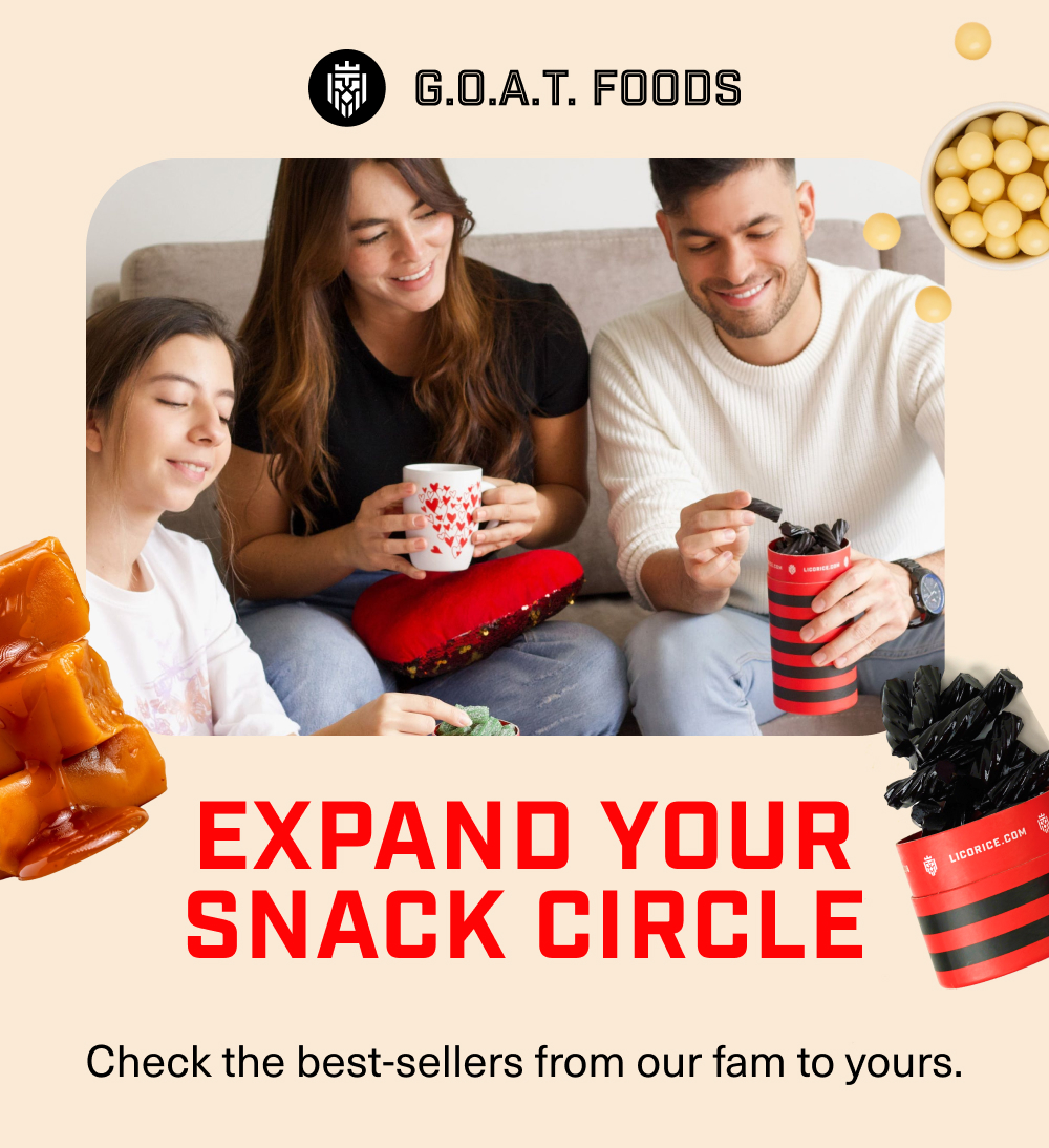 G.O.A.T. FOODS VARIETY BOXES
