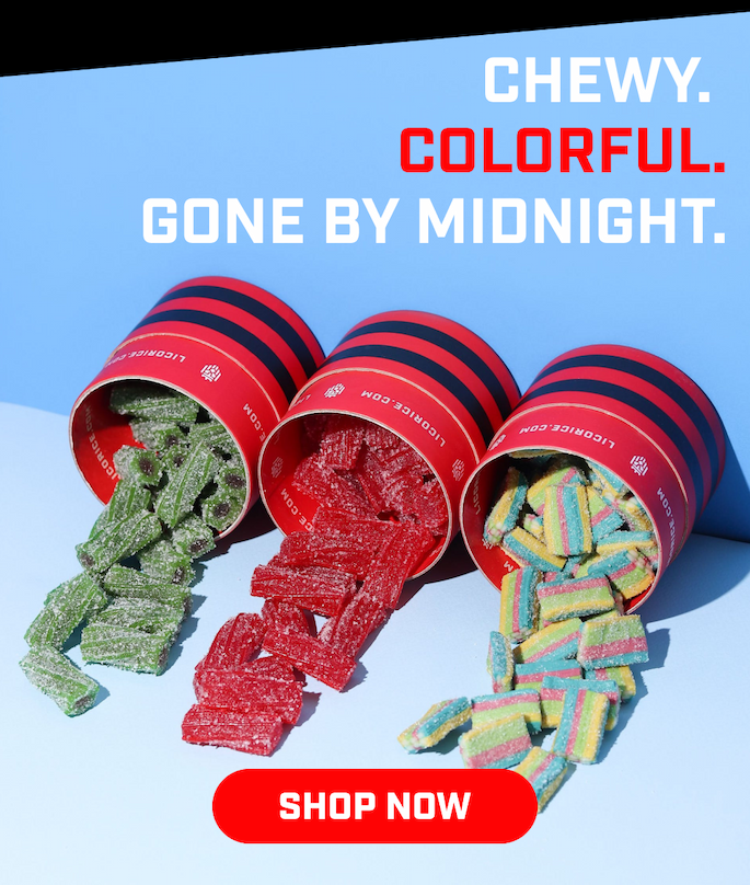 Explore 50+ licorice flavors from around the world, packed fresh in 1lb tubes and shipped fast with FedEx!