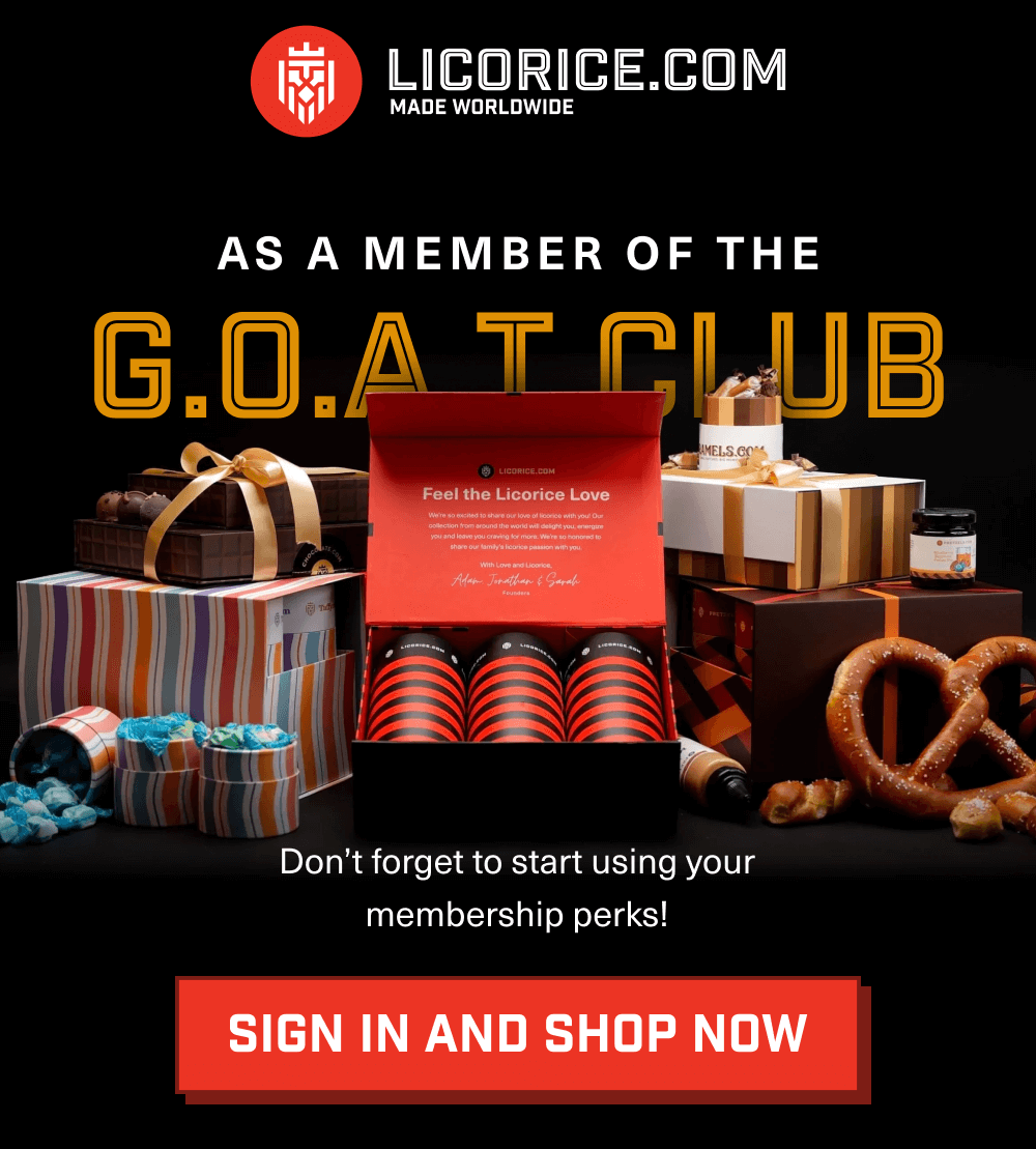 JOIN THE G.O.A.T. CLUB.