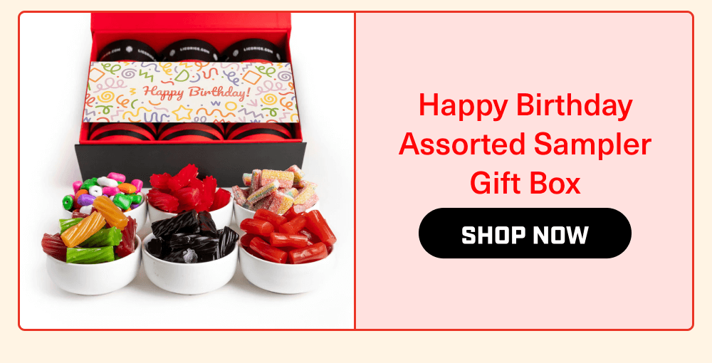Happy Birthday Assorted Sampler Gift Box