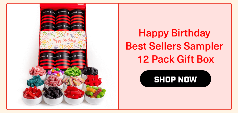 Happy Birthday Best Sellers Sampler 12 Pack Gift Box
