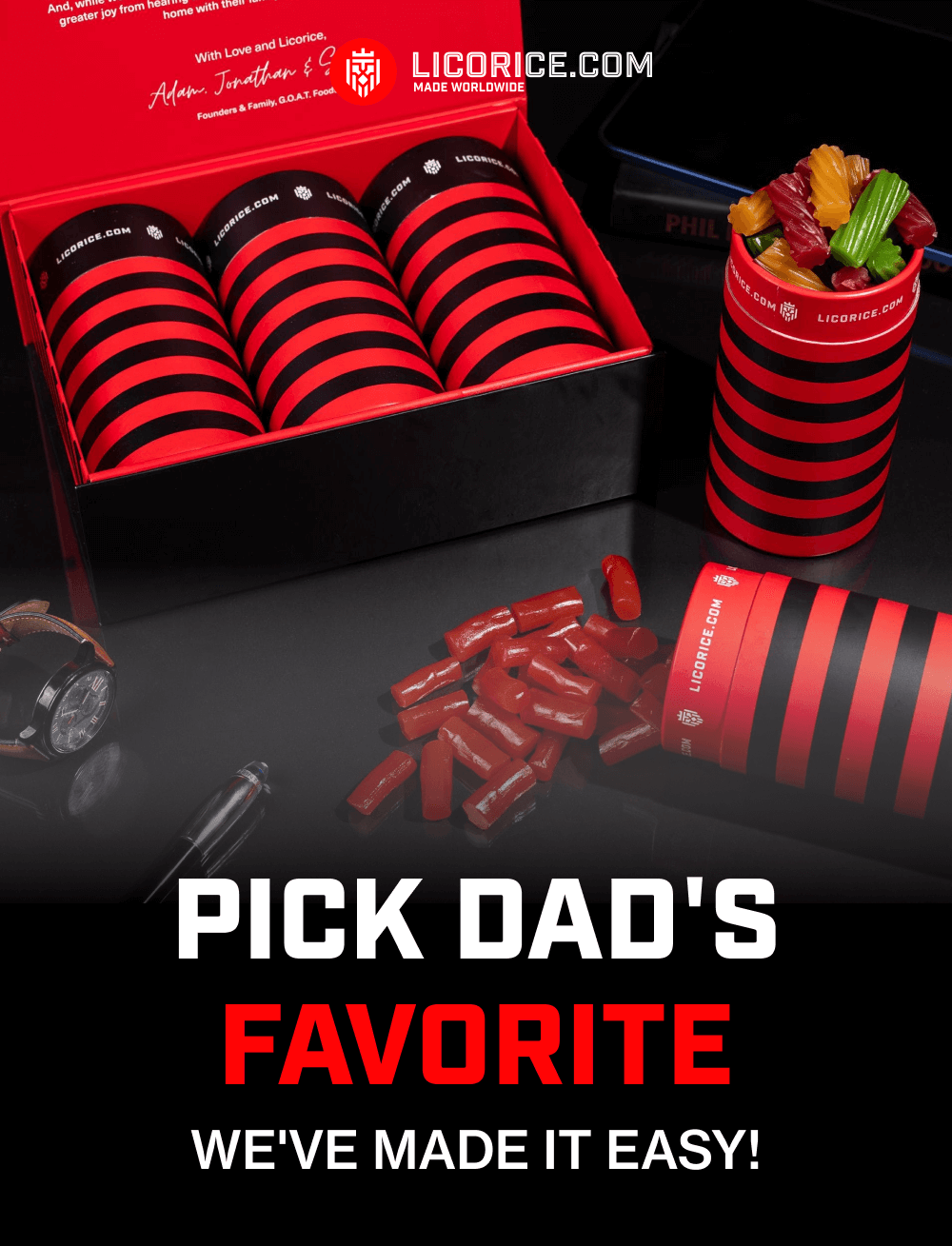 Shop Father's Day Licorice Collection