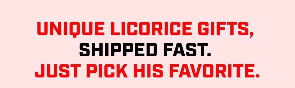 Shop Father's Day Licorice