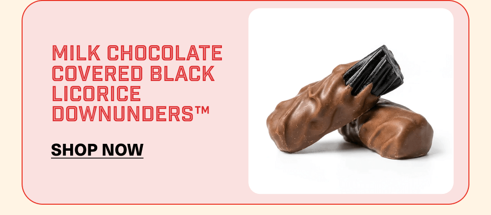 Milk Chocolate Covered Black Licorice DownUnders™