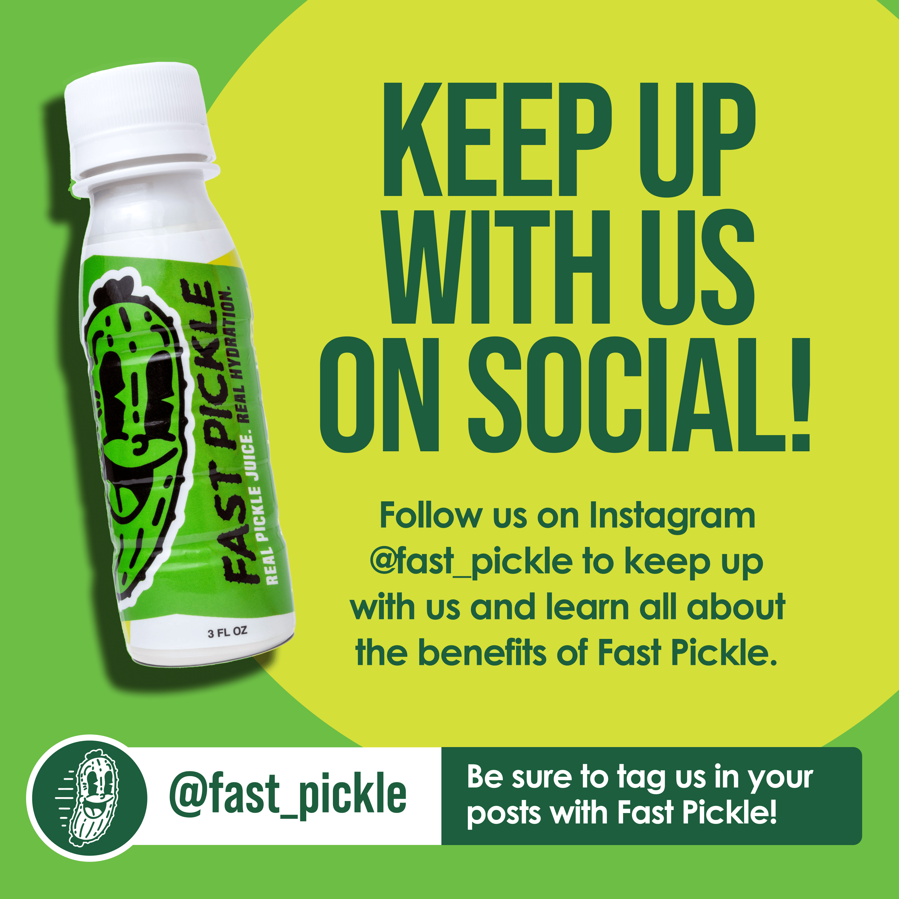 Keep up with us on social!