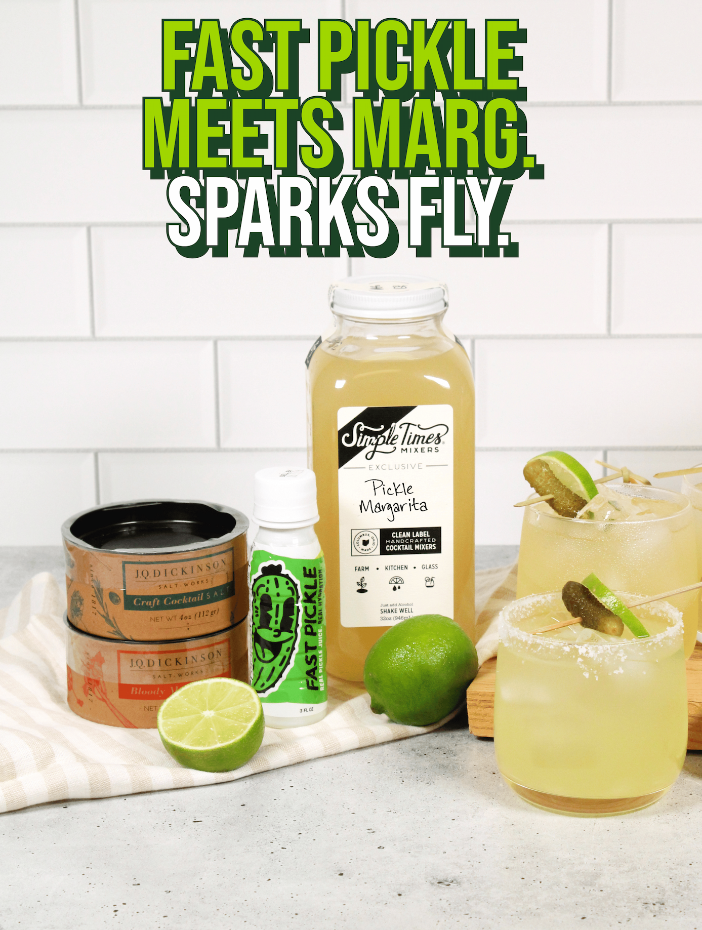 Fast Pickle meets marg. Sparks fly.