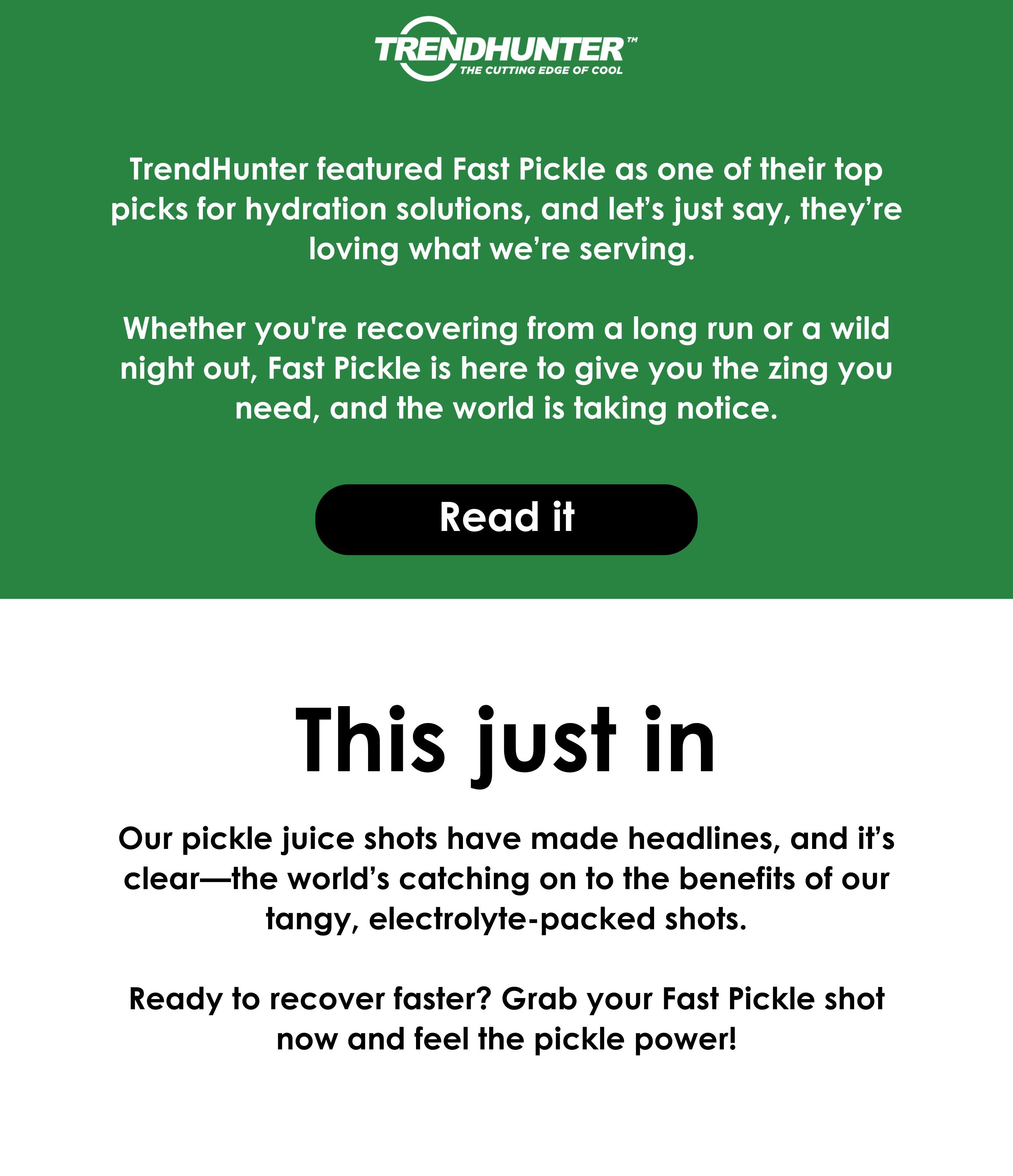 FAST PICKLE