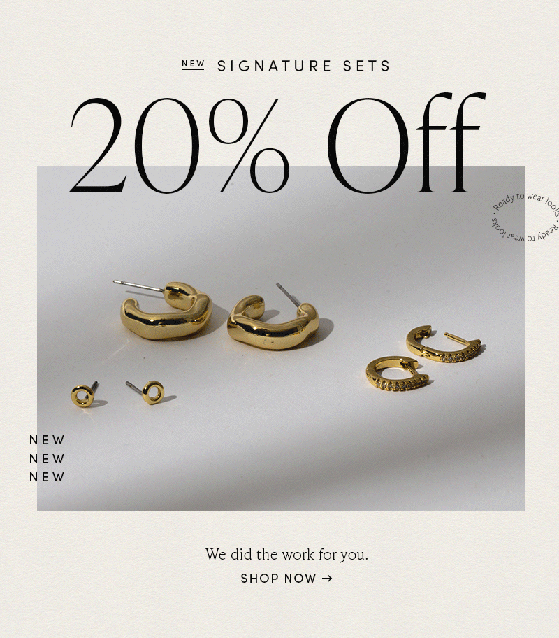 NEW 20 off readytowear looks James